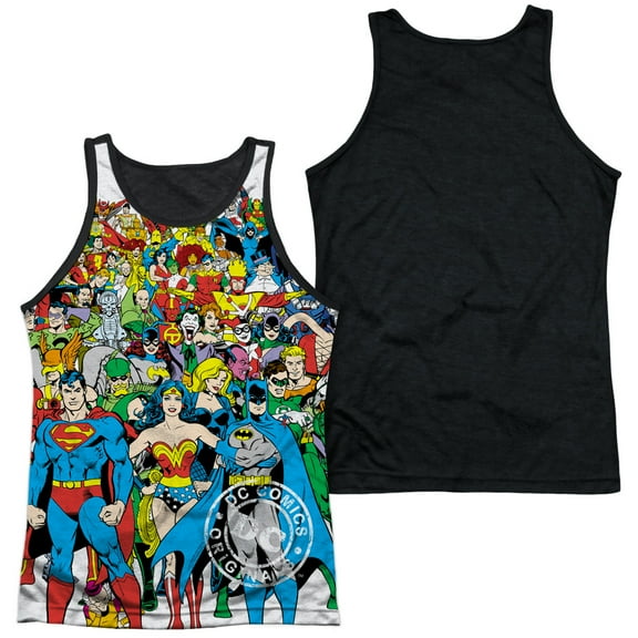 Dc - Original Universe - Black Back Tank Top - XX-Large