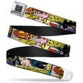 thumbnail image 1 of Dc Originals Reverse Brushed Silver 1.0" Cam Superheroines Wonder Woman Web Belt 1.0" Wide, 1 of 2