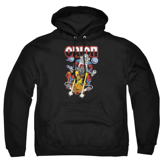 DC Comics Orion Adult Pullover Hoodie Sweatshirt Black