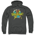 thumbnail image 1 of DC Comics Power Bolt Adult Pullover Hoodie Sweatshirt Charcoal, 1 of 2