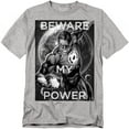 thumbnail image 1 of DC Comics T-Shirt Power Unisex Graphic Tee For Men & Women Athletic Heather&nbsp;, 1 of 7