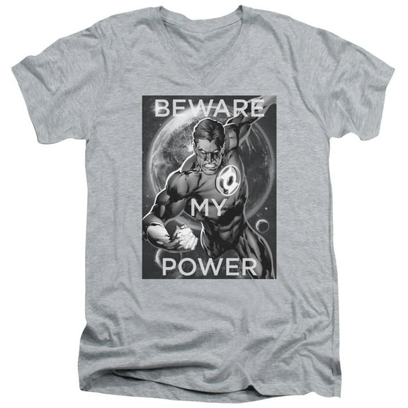 Dc - Power - Slim Fit V Neck Shirt - Small