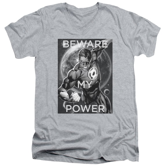 Dc - Power - Slim Fit V Neck Shirt - Small