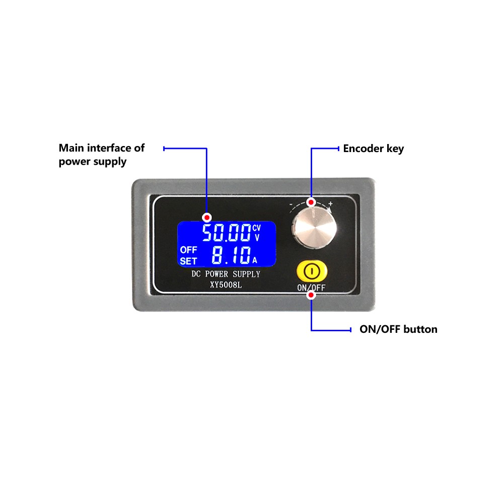 Dc Power Supply Adjustable 50V 8A, Cnc Constant Voltage Regulator Power