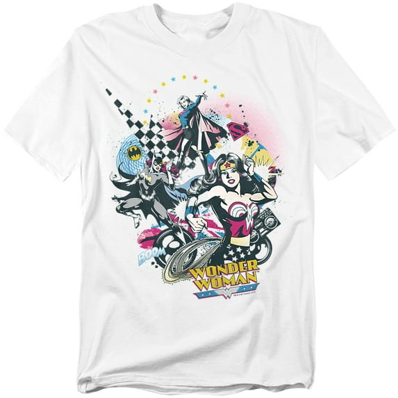 DC Comics T-Shirt Power Trio Unisex Graphic Tee For Men & Women