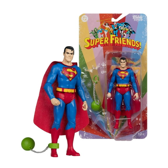 Superman (DC Retro: Super Friends) 6" Figure - McFarlane Toys