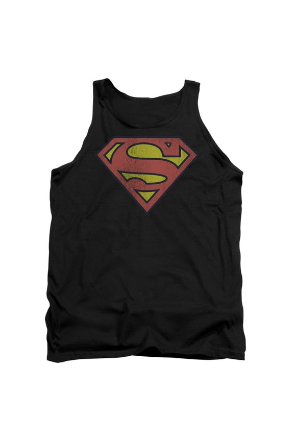 Dc - Retro Supes Logo Distressed - Tank Top - X-Large