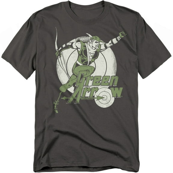 DC Comics T-Shirt Right On Target Unisex Graphic Tee For Men & Women