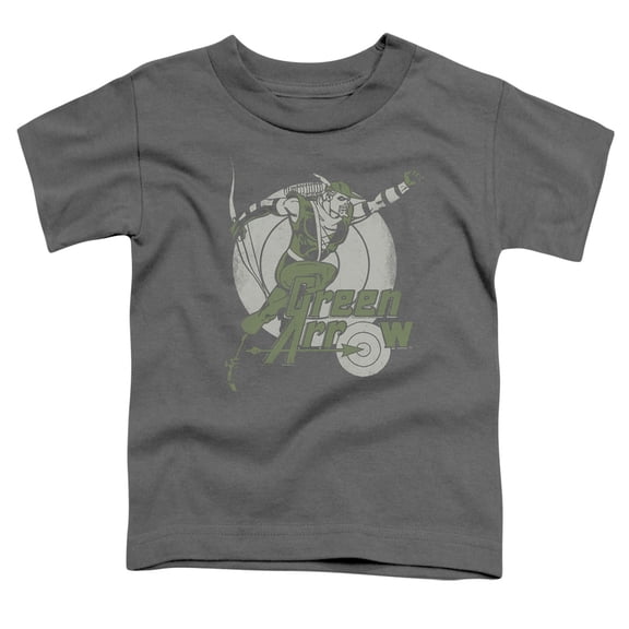 DC Comics Little Boys' Right On Target Childrens T-shirt 3T Charcoal