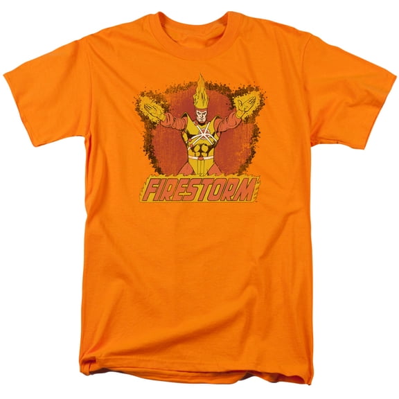Dc Ring Of Firestorm Officially Licensed Adult T-Shirt 2XL