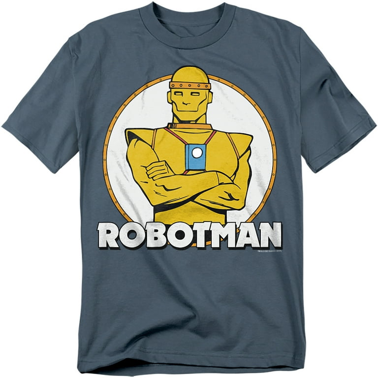 DC Comics T-Shirt Robotman Unisex Graphic Tee For Men & Women