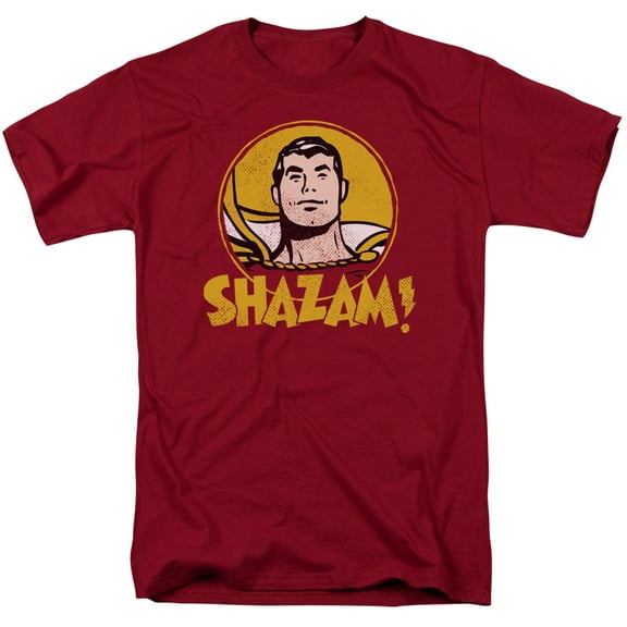 Dc Shazam Circle Officially Licensed Adult T-Shirt S