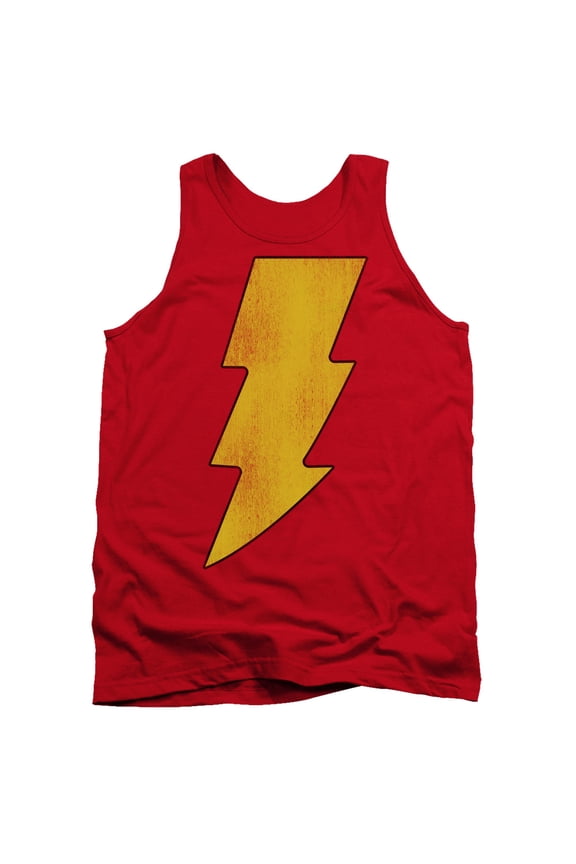 Dc - Shazam Logo Distressed - Tank Top - Small