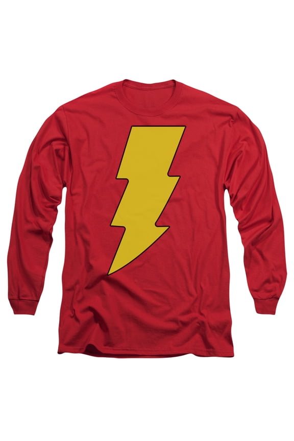 Dc - Shazam Logo - Long Sleeve Shirt - Medium