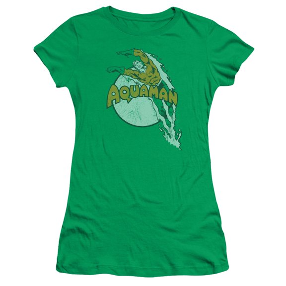 Dc - Splash - Juniors Teen Girls Cap Sleeve Shirt - Medium