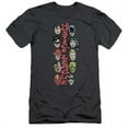 thumbnail image 1 of Dc-Stacked Justice - Short Sleeve Adult 30-1 Tee - Charcoal- Extra Large, 1 of 1