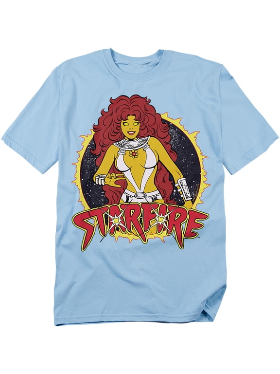 DC Comics T-Shirt Starfire Unisex Graphic Tee For Men & Women