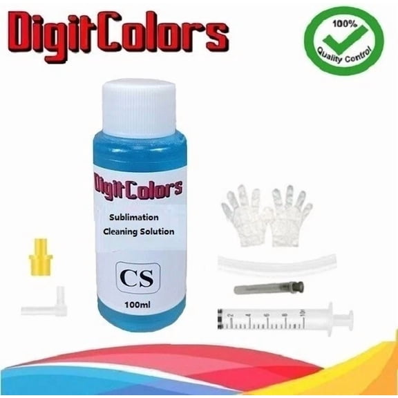 Dc Sublimation Cleaning Solution Printhead Unblock Cleaning Kits For Piezo Head