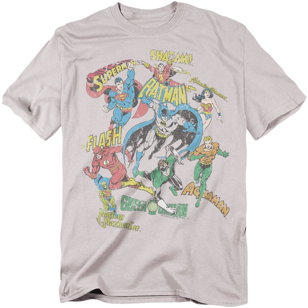 DC Comics T-Shirt Super Collage Unisex Graphic Tee For Men & Women ...
