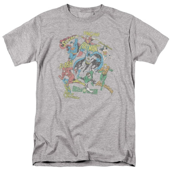 Dc Super Collage Officially Licensed Adult T-Shirt S