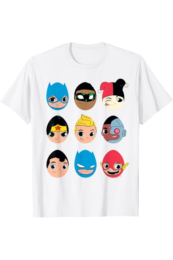 Dc Super Friends Egg Day Egg Heads Shirt WHITE Unisex S-5XL Hot Trending Shirt