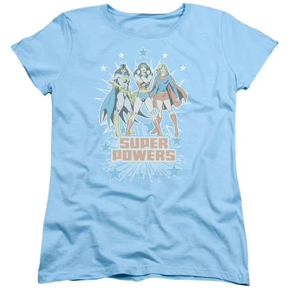 Dc - Super Powers X3 - Women's Short Sleeve Shirt - Large