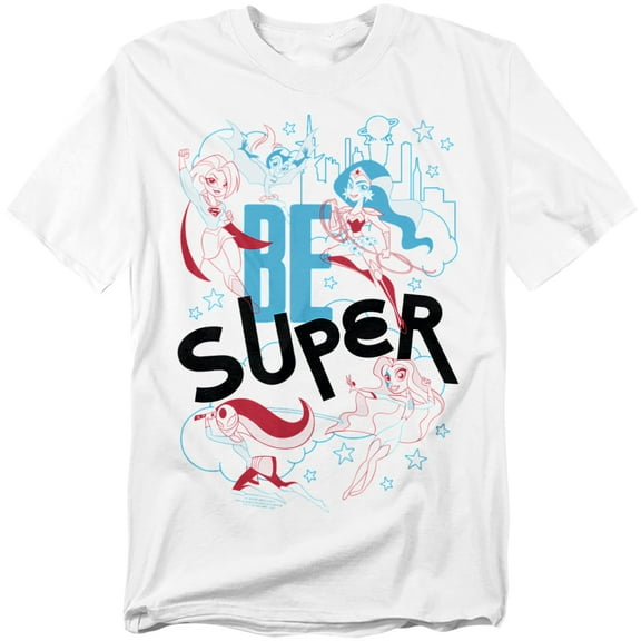 DC Comics Superhero Girls T-Shirt Be Super Unisex Graphic Tee For Men & Women