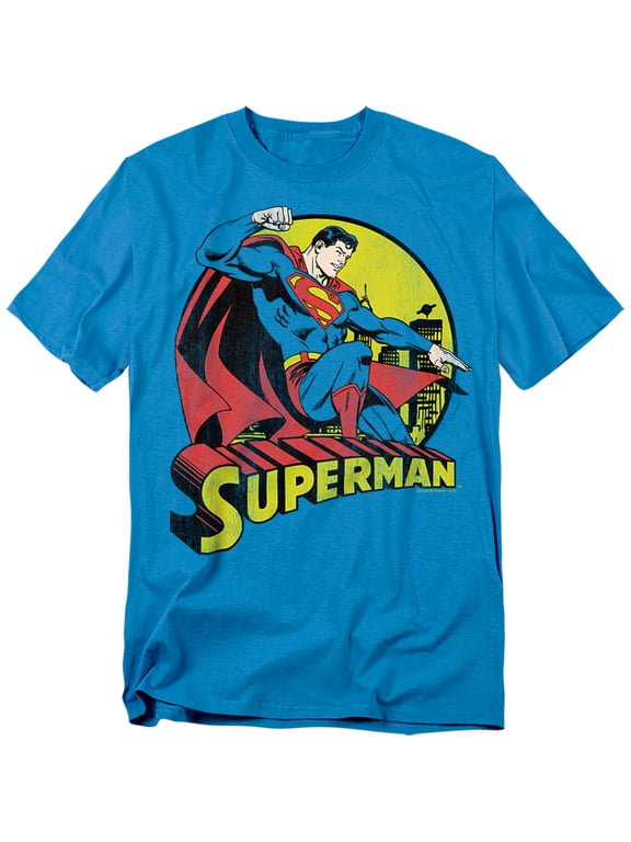 DC Comics T-Shirt Superman Unisex Graphic Tee For Men & Women