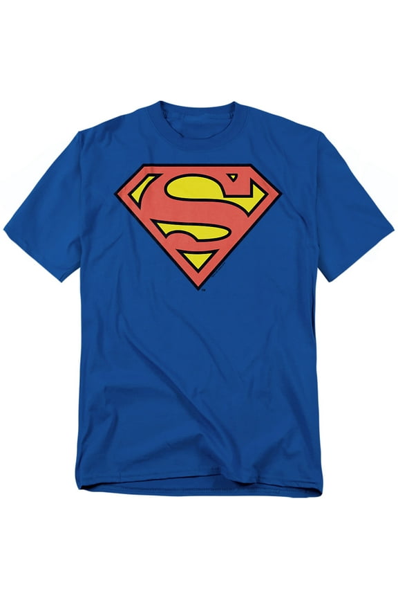 DCO - JLA T-Shirt Superman Pullover Unisex Graphic Tee for Men & Women