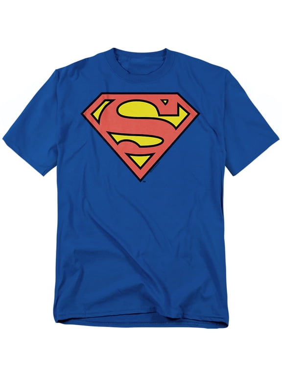 DCO - JLA T-Shirt Superman Pullover Unisex Graphic Tee for Men & Women
