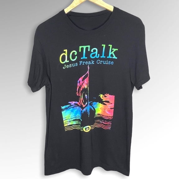 Dc Talk Jesus Freak Cruise 2019 Neon Black T-Shirt S-5XL FL0274