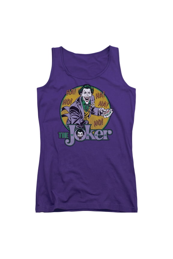 Dc - The Joker - Juniors Tank Top - Large