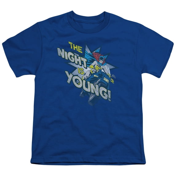 Dc - The Night Is Young - Youth Short Sleeve Shirt - Large