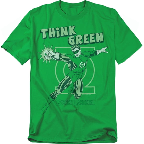 DC Comics T-Shirt Think Green Unisex Graphic Tee For Men & Women