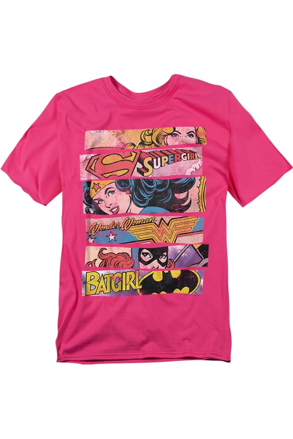 DC Comics T-Shirt Three of A Kind Unisex Graphic Tee For Men & Women
