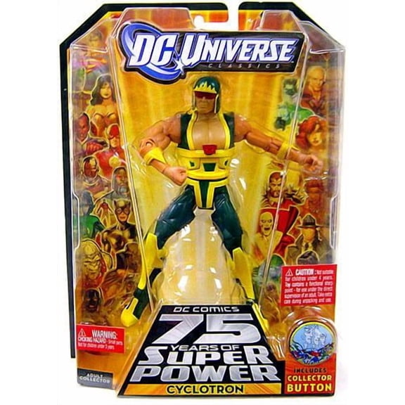 Dc Universe Collect & Connect Figure Cyclotron