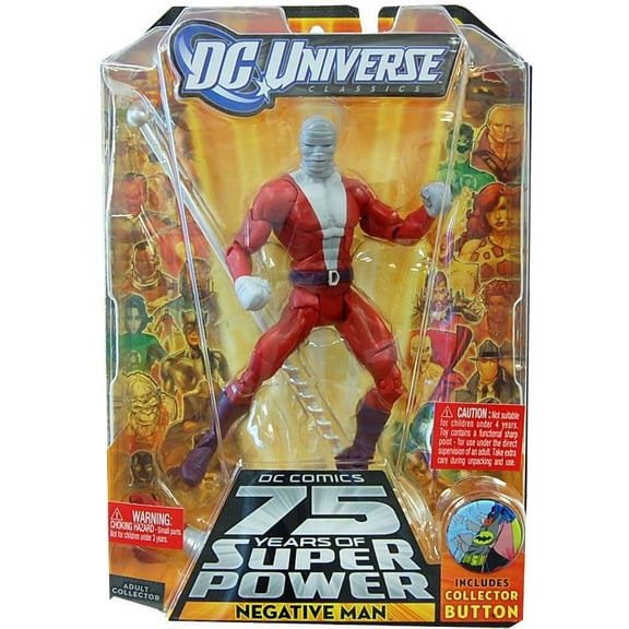 Dc Universe Collect & Connect Figure Negative Man Variant