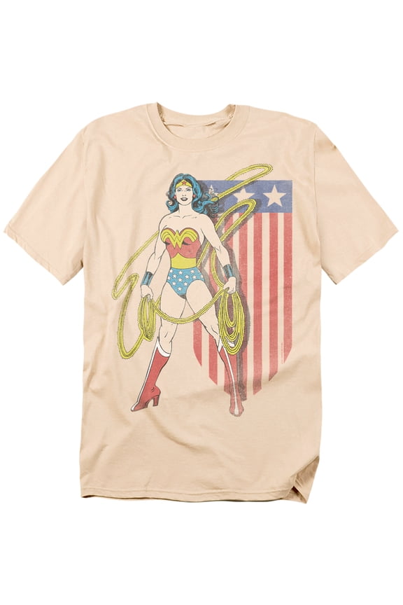 DC Comics T-Shirt Usa Banner Unisex Graphic Tee For Men & Women
