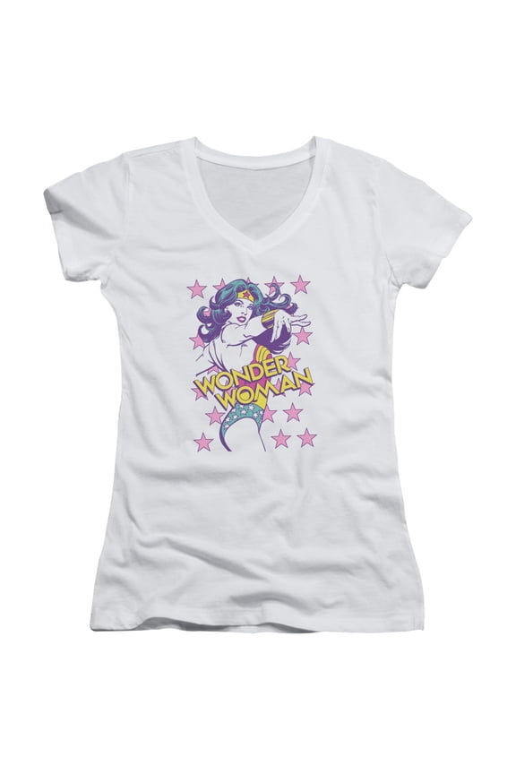 Dc - Valiant - Juniors Cap Sleeve V-Neck Shirt - Small