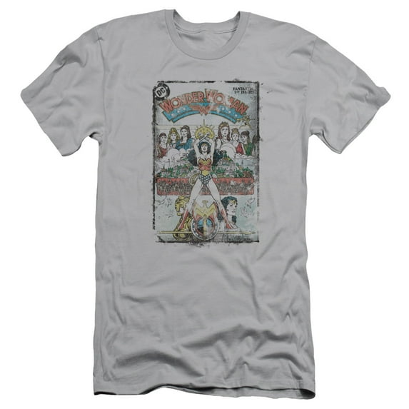 Dc - Vol 1 Cover - Slim Fit Short Sleeve Shirt - Large