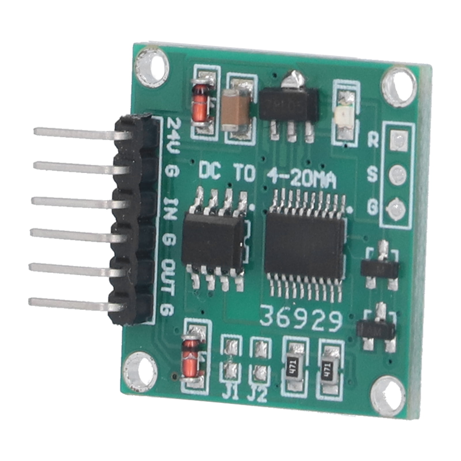 Dc Voltage Regulator, Voltage To Current Module Printed Circuit Board