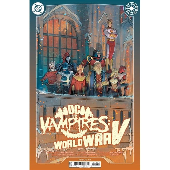Dc Vs Vampires World War V #11 (of 12) Cvr A Otto Schmidt DC Comics Comic Book