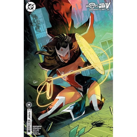 Dc Vs Vampires World War V Darkness And Light #1 (One Shot) Cvr B Edwin Galmon Connecting Card Stock Var DC Comics Comic Book 2025