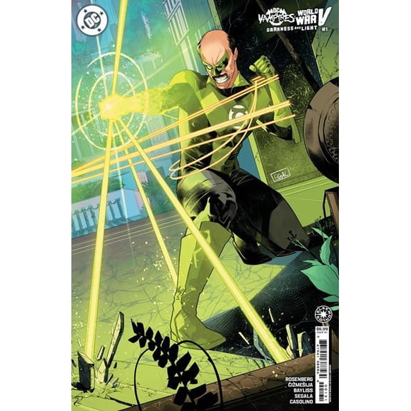 Dc Vs Vampires World War V Darkness And Light #1 (One Shot) Cvr C Edwin Galmon Connecting Card Stock Var  DC Comics Comic Book 2025