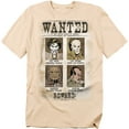 thumbnail image 1 of DC Comics T-Shirt Wanted Poster Unisex Graphic Tee For Men & Women, 1 of 7