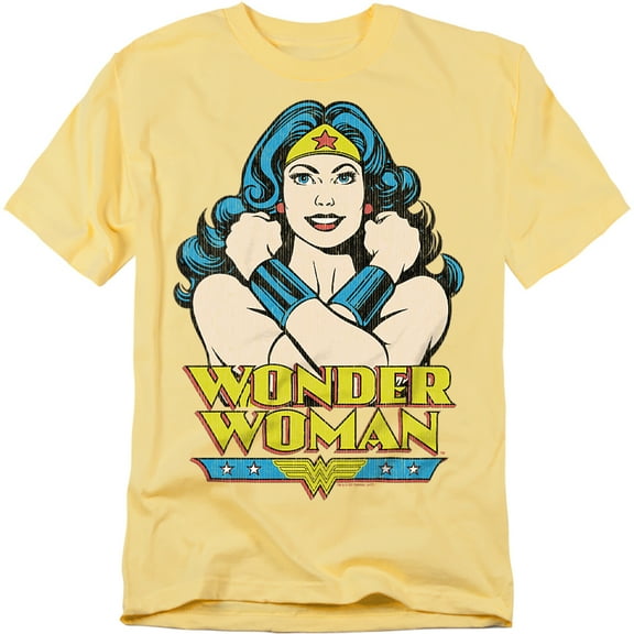 DC Comics Wonder Woman T-Shirt Wonder At Large Unisex Graphic Tee For Men & Women
