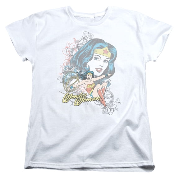 Dc - Wonder Scroll - Women's Short Sleeve Shirt - Small