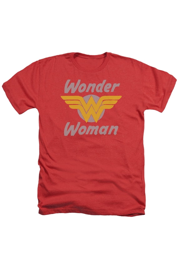 Dc - Wonder Wings - Heather Short Sleeve Shirt - XX-Large