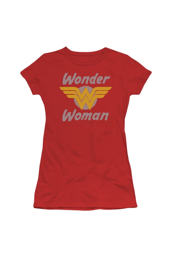 Dc - Wonder Wings - Juniors Teen Girls Cap Sleeve Shirt - Medium