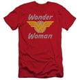 thumbnail image 1 of Dc-Wonder Wings - Short Sleeve Adult 30-1 Tee - Red- Extra Large, 1 of 1